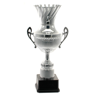 cod. P352.1 - Trofeo con manici cm 46 ø 16