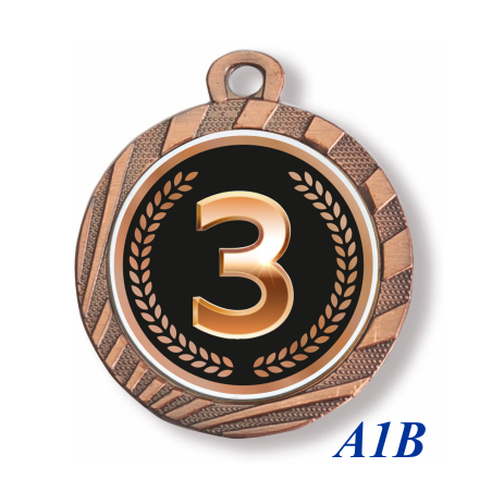 cod. 23.280.32.A1BQ - Medaglia mm 32 inf.100pcs n. 3