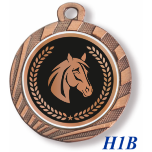cod. 23.280.32.H1BQ - Medaglia mm 32 inf.100pcs cavallo