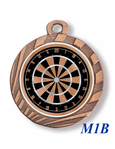 cod. 23.280.32.M1BQ - Medaglia mm 32 inf.100pcs freccette