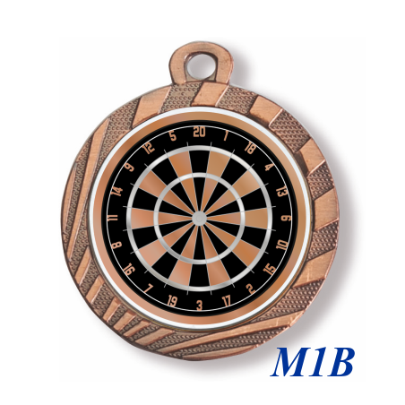 cod. 23.280.32.M1BQ - Medaglia mm 32 inf.100pcs freccette