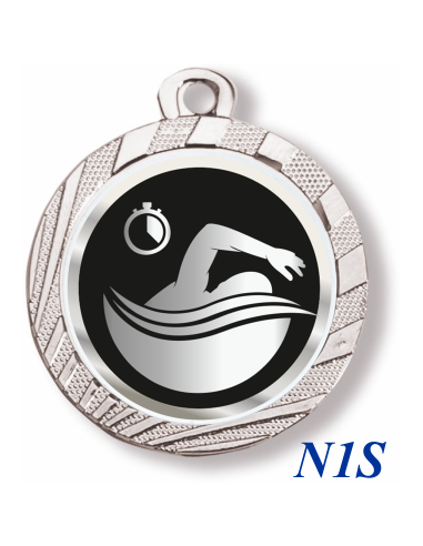 cod. 23.280.32.N1SQ - Medaglia mm 32 inf.100pcs nuoto