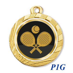 cod. 23.280.32.P1GQ - Medaglia mm 32 inf.100pcs padel