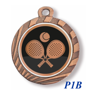 cod. 23.280.32.P1BQ - Medaglia mm 32 inf.100pcs padel