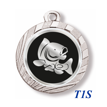 cod. 23.280.32.T1SQ - Medaglia mm 32 inf.100pcs pesca