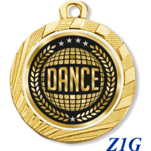 cod. 23.280.32.Z1GQ - Medaglia mm 32 inf.100pcs dance