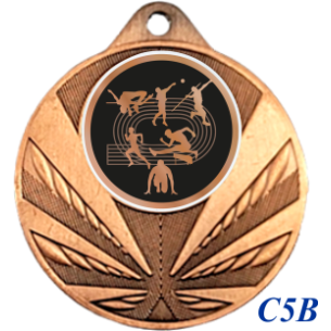cod. 23.285.50.C5BQ - Medaglia mm 50 inf.100pcs atletica