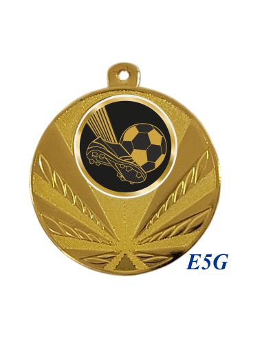 cod. 23.285.50.E5GQ - Medaglia mm 50 inf.100pcs calcio 1