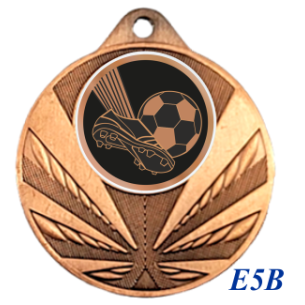 cod. 23.285.50.E5BQ - Medaglia mm 50 inf.100pcs calcio 1