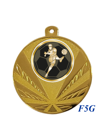 cod. 23.285.50.F5GQ - Medaglia mm 50 inf.100pcs calcio 2