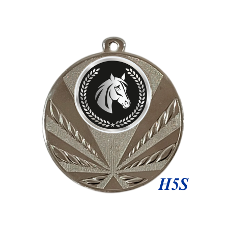 cod. 23.285.50.H5SQ - Medaglia mm 50 inf.100pcs cavallo
