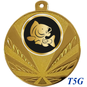 cod. 23.285.50.T5GQ - Medaglia mm 50 inf.100pcs pesca
