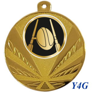cod. 23.285.50.Y4GQ - Medaglia mm 50 inf.100pcs rugby