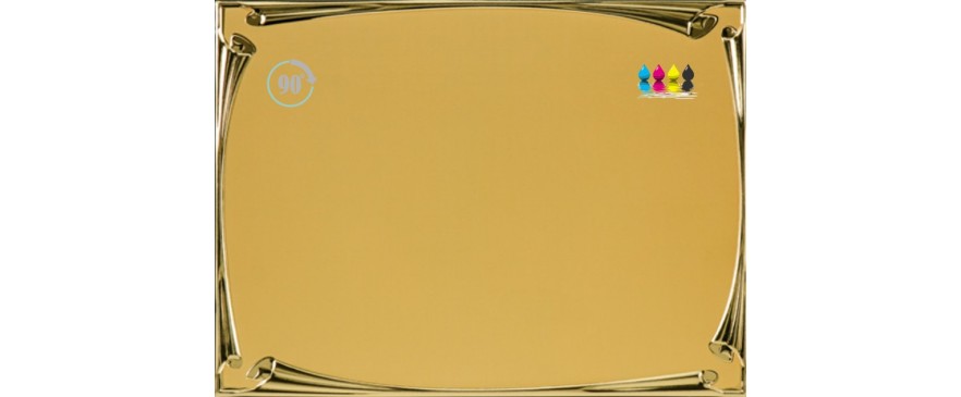 Confezioni 10 targhe in alluminio