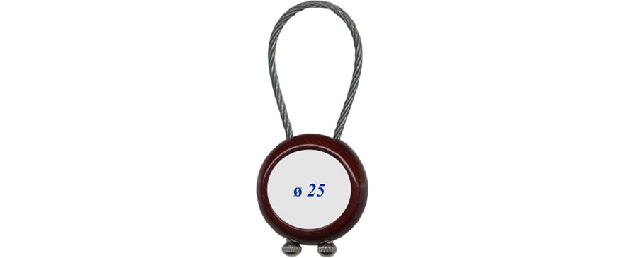 Portachiavi in legno