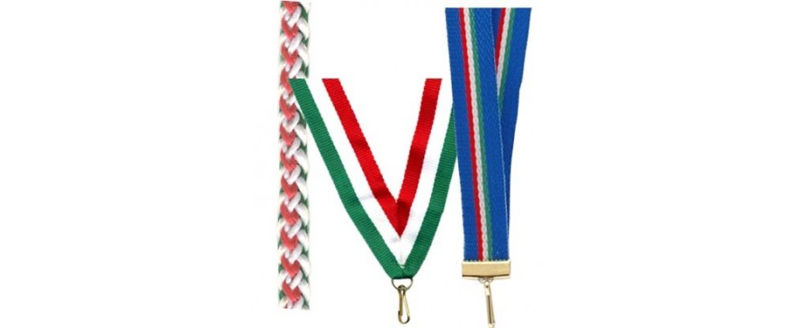 Nastrini e cordoncini per medaglie